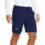 TYKA Mycra Shorts for Men | Polyester Training Shorts | Quick Dry Gym Running Sports Wear Black (in, Alpha, M, Regular, Standard, Navy)