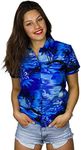 King Kameha Funky Hawaiian Blouse H