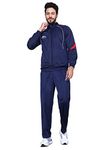 Shiv Naresh Track Suit for Men | Regular Fit | Sports Wear | Moisture Wicking | Black/Red/White | Style no. 435