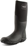 BOGS Men's Mesa Rainboot Rain Boot, Black, 11 UK