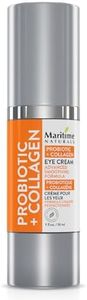 Maritime Naturals Probiotic + Collagen Eye Cream with Organic Aloe & Hyaluronic Acid, Nourishing Eye Cream for Women and Mens Skin Care, Collagen Cream for Brighter Eyes, Organic Skincare, 30ml
