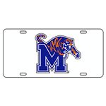 Memphis Tag WHT/REF BLUE M TIGER TAG