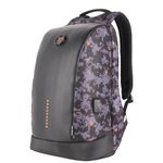 Arctic Fox Slope Trisiac Printed Anti Theft 23 L Backpack with USB Charging Port 15.6 Inch Laptop Backpack (Black)