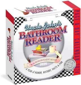 Uncle John’s Bathroom Reader Page-A-Day Calendar 2024: A Year of Humor, History, Facts, and Fun