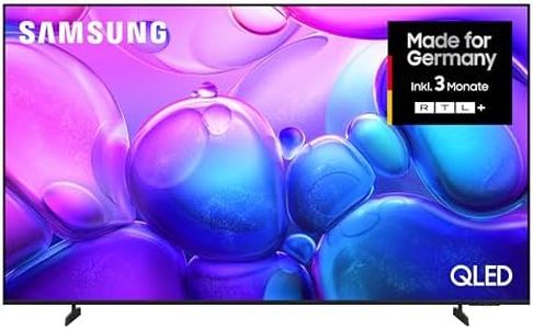 Samsung QLED 4K Q6FA 75 Zoll (189 cm) UHD Fernseher, 100% Farbvolumen für satte Farben, Quantum HDR, 4K Upscaling, Knox Security, Kostenlos 900 Sender TV Plus, Samsung Vision AI Smart TV