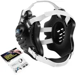 Trymaker Wrestling Headgear, Head Gear for Men and Youth with Chin Cup, Dual-Layer Ear Guard for MMA, BJJ (for Users Age 10+)