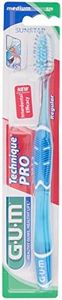( 2367 ) FARMAC-ZABBAN GUM Spazzolino Denti Technique Pro Setole Medie, Modelo e Colore Assortito