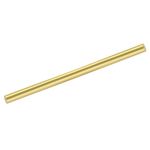 sourcing map 1pcs Brass Rods (14mm)9/16 Inch x (300mm)12 Inch Brass Solid Round Stock Lathe Bar for Knife Handles Pin DIY Craft Model Plane