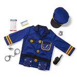 Melissa & Doug 4835 Police Officer Role Play Costume Set, Multi Color