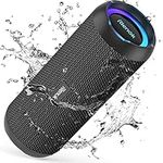 RIENOK Bluetooth Speaker Portable 30W Bass Button IPX7 Waterprooof True Wireless Stereo HD Sound Speakers Bluetooth Wireless Bluetooth 5.3