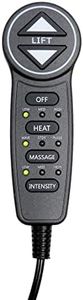 Fruhdi 5 Pin Prong MLSK55- A1 Hand Control Handset Remote with USB Heat and Massage for Lift Chairs Power Recliners