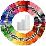 Paxcoo 124 Skeins Embroidery Floss 