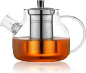 XlavMman 1000ml(33oz) Glass Teapot 