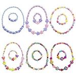 Anronal 6 Sets Toddler Play Jewelry