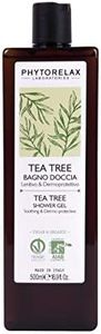 Phytorelax Laboratories Tea Tree Vegan Organic - Bagno Doccia - Lenitivo Dermoprotettivo, Rinfrescante - 500 Ml, 6022289