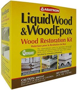 Abatron Wood Restoration Kit - 24 Ounce - Includes LiquidWood Epoxy Resin Wood Hardener and WoodEpox Wood FIller