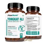 FOX HUNT Tongkat Ali Capsule for Men Extra Strength Men's Health Booster Supplement Support Energy Workout Memory & Endurance 800 Mg - (90 Counts)