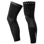 ROCKBROS Cycling Leg Warmers Thermal Long Leg Sleeves for Men Women Leg Warmer