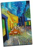 Vincent Van Gogh The Cafe Terrace On The Place Du Forum Canvas Print Picture Wall Art Large 30x20 Inches