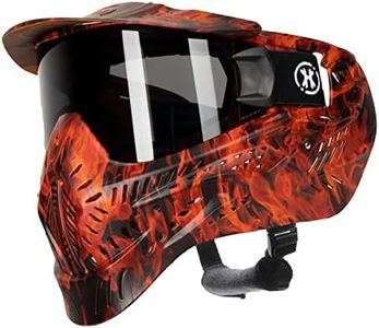 HK Army HSTL Paintball Goggle Mask with Anti Fog Thermal Lens - Flame
