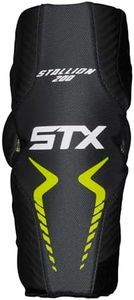 STX Stallion 200 Lacrosse Arm Pads, Pair, Black/Grey, Small