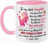 MAGIOO to My Daughter Daughter Coffee Mug Great Birthday Gifts for Daughter from Mom Best Daughter Gifts Mug