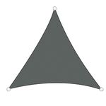 Green Bay Sun Shade Sail Garden Patio Yard Party Sunscreen Awning Canopy 98% UV Block Triangle Anthracite 4 Size (3x3x3m)