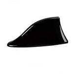 GOZAR ABS Plastic Roof Style Shark Fin Antenna Radio Signal Aerials Universial for Most Cars-Black