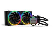 be quiet! Pure Loop 2 FX 280mm, CPU Liquid Cooler for Intel Core i3/i5/i7 or AMD Ryzen 3/5/7, ARGB LED Illumination, 2X Light Wings PWM high-Speed Fan -BW014