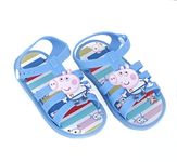 Yellow Bee George Family Sandals for Boys, Blue, 2C, 6-9 Months