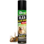 InsectoKil Flea Spray for The Home | Professional Strength Aerosol Household Flea Spray, Flea Killer for Home - Use on Carpets, Pet Beds & Home Furniture - Kills Fleas, Larvae & Eggs (300ml)