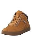 Timberland Men's Davis Square Hiker Hiking Boots, Wheat Nubuck, 11 UK