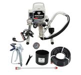 Painter Spray Gun (LABEL) Rongpeng Airless Corded Electric Paint Sprayer for Commercial Use R-450, White