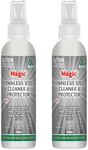 2 x Magic Stainless Steel Cleaner &