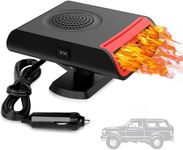 Showvigor 12v Car Heater Portable That Plug into Cigarette Lighter Car Windscreen Demister Defroster Suitable for All Car