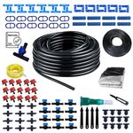 Kamal Agrotech Drip Irrigation System - Complete Kit for 20 Plants. Kitchen Gardens, Farms, Greenhouses, Uniform Watering, Conserve Water, Easy to Use