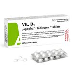 Vitamin B1 Tablets | High Dose Thiamin Tablets for Nerve Pain Nervous Disorders Memory and Concentration Problems | Supports Metabolism | EU Quality | Free of Additives