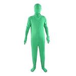 Green Full Bodysuit Men Spandex Str
