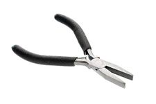 SE LF08 5-Inch Mini Flat Nose Plier, Black Handle, Premium Quality
