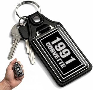 Brotherhood Car Key Chain for Corvette - Classic Models Keychain for Men and Women Gift Key Ring - 1991