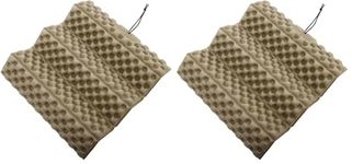 Therm-a-Rest Z Seat Cushion Insulated Sitting Pad, Coyote (Pack of 2)