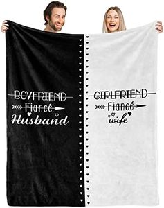 Bride Gifts, Engagement Gifts for Couples, Newly Wed Gifts for The Couple Blanket, Bridal Shower Gifts for Bride to be, Wedding Gifts for Couples Unique 2023, Bachelorette Gifts for Bride 60x50''