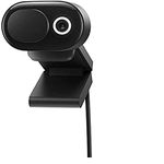 Microsoft Modern 1080p HD Webcam: Teams Certified, Integrated privacy shutter, Black