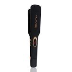 NuMe Megastar X Hair Straightener Tourmaline Flat Iron – 1.75 Inch Floating Plates Hair Straightener with Negative Ion Booster, Infrared Light Strip, Ultra-Smooth and Shiny Results for All Hair Types