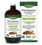 Flora Health Flor•Essence® with Turkey Tail & Turmeric Liquid Tea Blend, Natural Full Body Cleanse, Detox & Immunity - Organic Ingredients - Pure Vegan Formula - Burdock Root, Sheep Sorrel - 941mL