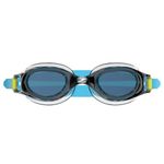 Speedo Unisex Kid's Swim Goggles Hydrospex Ages 6-14 - Grey/Blue -, One Size