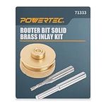 POWERTEC 71333 Router Bits Solid Br