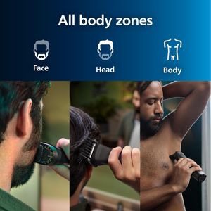 Philips Series 7000 Multigroom Trimmer – All-in-One Grooming Kit