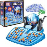 M.Y Traditional Bingo Game - Complete with Bingo Balls Dispenser and Bingo Cards