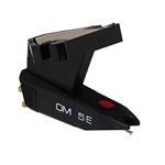 Ortofon OM 5E - Moving Magnet cartridge for standard and low mass type tonearms, Bronze OM Extra Weight included, black